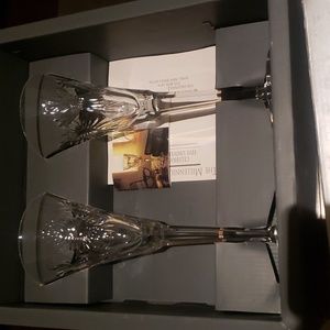 Waterford Millennium Toasting Flutes